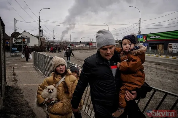 Rusya Ukrayna savaşında 13. gün! Savaştan çarpıcı kareler - 13