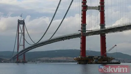 1915 Çanakkale Köprüsü’nün temelini atan Başkan Erdoğan, son kaynağı da yapacak