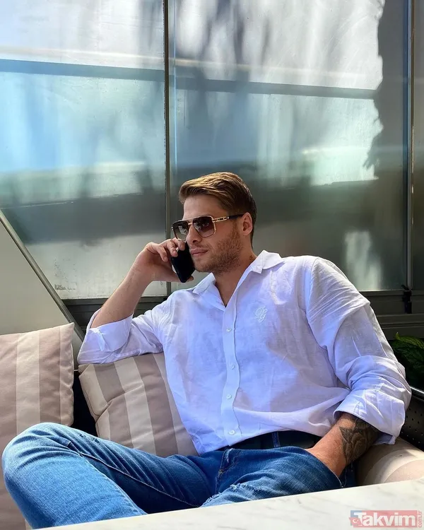 Survivor Hilmi Cem ve sevgilisi Pırıl Atasev'den aşk pozları! Havuzda bir kere daha aşık oldular! "Rönesans tablosu adeta" - 12