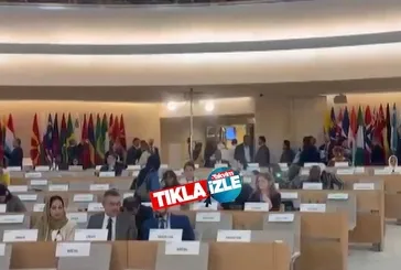 İZLE I İsviçre'de BM toplantısında konuşan İsrailli yetkililer protesto edildi!