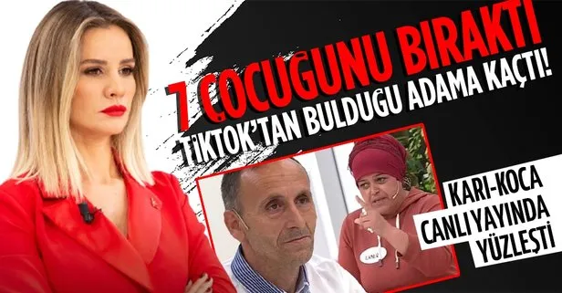 Son dakika: Esra Erol’da büyük yüzleşme! TikTok’tan bulduğu adama kaçan İlknur 7 çocuğunu sildi kızı her şeyi açıkladı