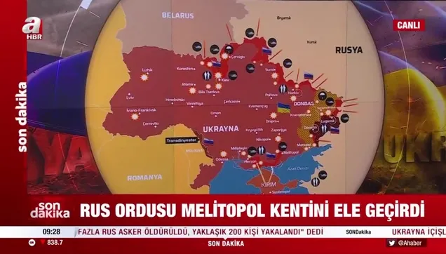 Rus ordusu Melitopol kentini ele geçirdi