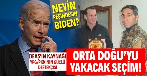Biden'dan Orta Doğu'yu yakacak seçim!