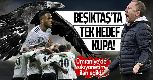 Ümraniye'de sıkıyönetim ilan edildi Beşiktaş şampiyonluğa kilitlendi!