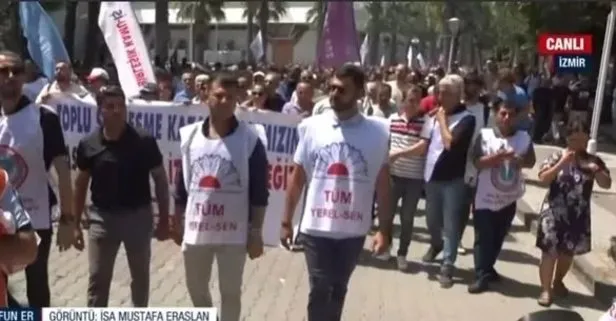 CHP’li İzmir Büyükşehir Belediyesi çalışanları isyanda! Anlaşma sağlanamayınca bordro yaktılar: Hukuksuzluğa CHP Genel Merkezi çanak tutuyor