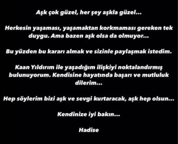 Hadise ve Kaan Yıldırım ayrılığının perde arkası ortaya döküldü! Türkiye işi gücü bıraktı Hadise ve Kaan'a kilitlendi sebep 3.kişi...-6