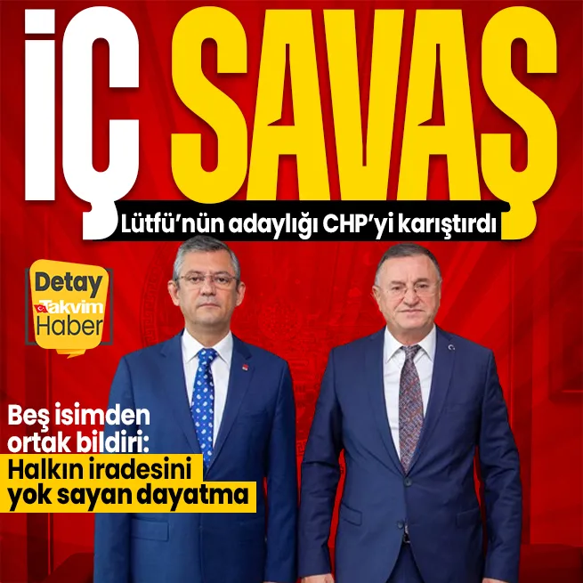 CHPde iç Savaş | Lütfü Savaşın Hataya yeniden aday gösterilmesi partiyi karıştırdı: Hatay halkının iradesini yok sayan dayatma