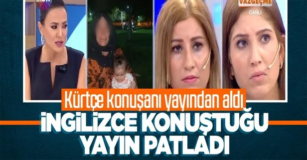Kürtçe konuşan kadını yayından alan Didem Arslan Yılmaz’ın konukla İngilizce konuştuğu yayın ortaya çıktı