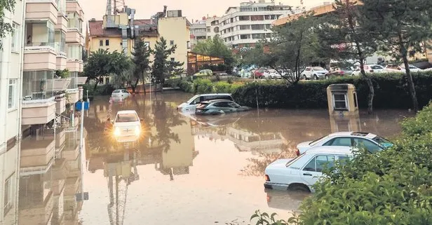 Başkent’te sel faciası yaşandı! Mansur Yavaş’ın ise Eskişehir’de olduğu ortaya çıktı