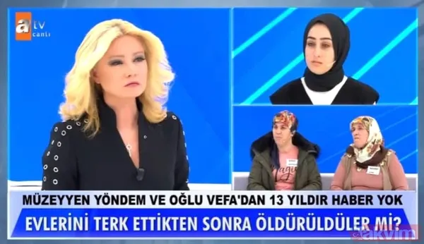 Müge Anlı'ya annesini ve kardeşini aramaya çıkmıştı! Müzeyyen ve oğlu Vefa 13 yıl önce cinayete mi kurban gitti? 'Onlar gibi seni de öldürürüm' - 4
