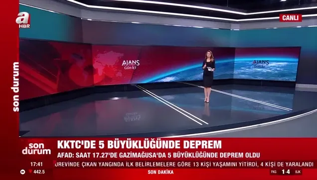 KKTC'de deprem