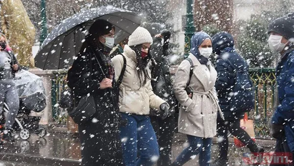 Meteoroloji İstanbul'u şimdi de turuncu kod ile uyardı! Kar yağışı devam edecek mi? | 25 Ocak 2022 HAVA DURUMU - 18