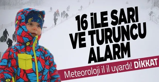 Meteorolojiden son dakika turuncu kodlu alarm: Yoğun kar uyarısı! İstanbul’a kar ne zaman yağacak?