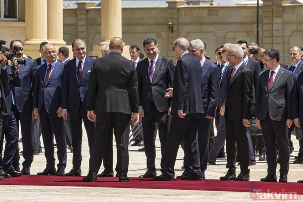 Başkan Recep Tayyip Erdoğan'dan Gardaş Azerbaycan'a ziyaret! Heyette Sinan Oğan da yer aldı - 28