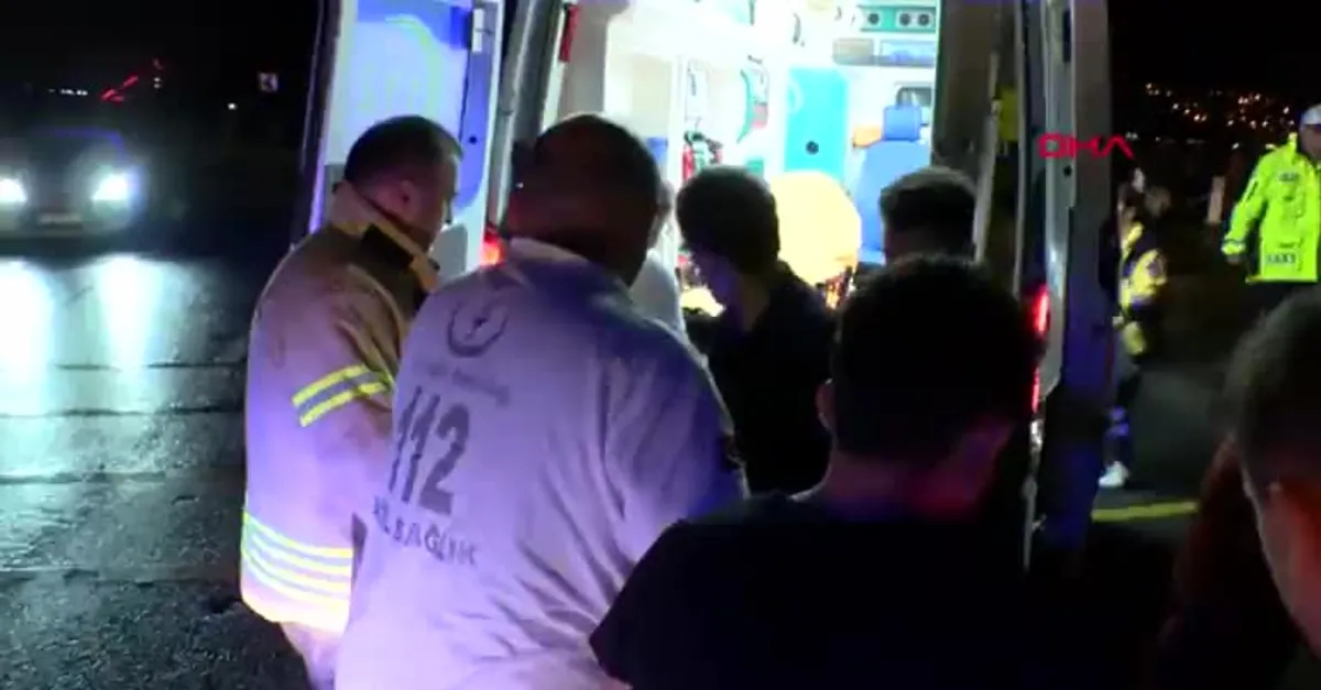 Son dakika: Sarıyer'de minibüs denize düştü: 6 yaralı