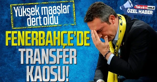 Fenerbahçe’de transfer kaosu! Yüksek maaşlar sebebiyle yollar ayrılamıyor...