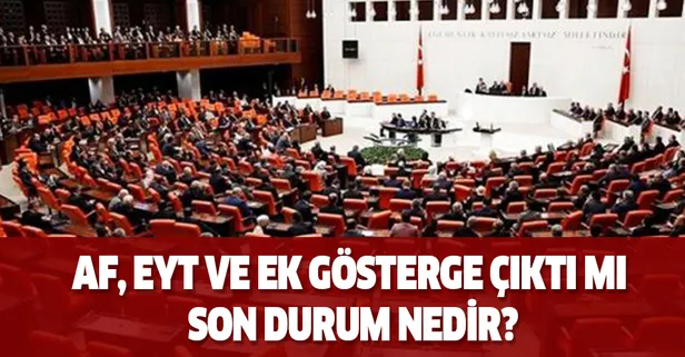 EYT, genel af yasası ve 3600 ek gösterge flaş açıklama!
