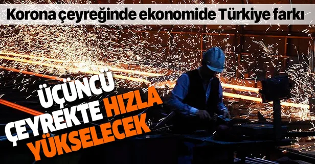 Dünya ekonomilerinin durduğu pandemide Türkiye daha iyi sınav verdi