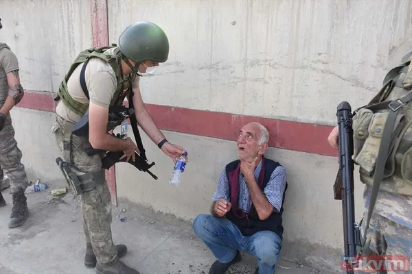 Türk askeri ve ABD askeri arasındaki merhamet farkı objektiflere yansıdı! - 21