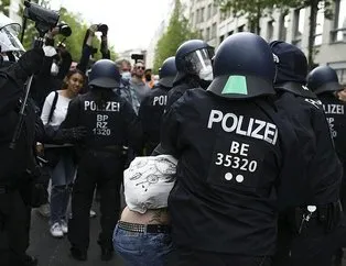 Alman polisi jopladı