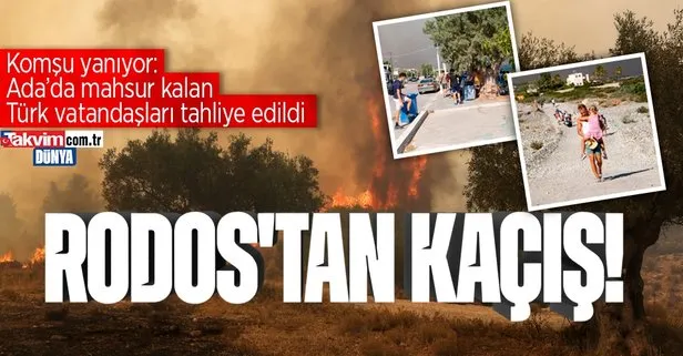Yunanistan yanıyor: Orman yangınıyla mücadelede 6’ıncı gün! Türkiye’den yangın söndürme uçağı ve helikopter desteği