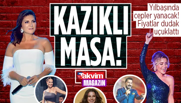 Yılbaşında eğlence mekanlarının fiyatları dudak uçuklattı! Sibel Can'ı en ön masada dinlemenin bedeli...