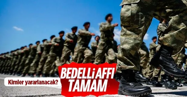 Bedelli affı meclisten geçti