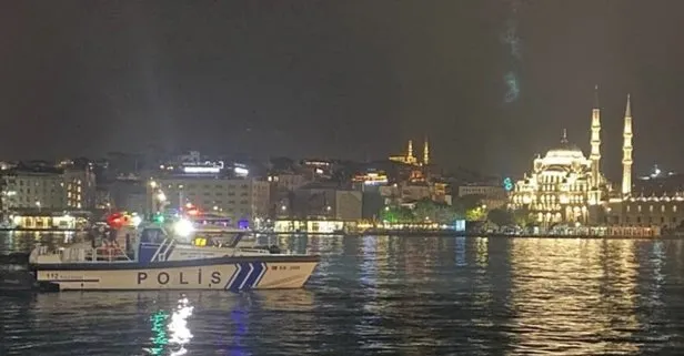 Galata Köprüsü’nden denize düşen vatandaş hayatını kaybetti