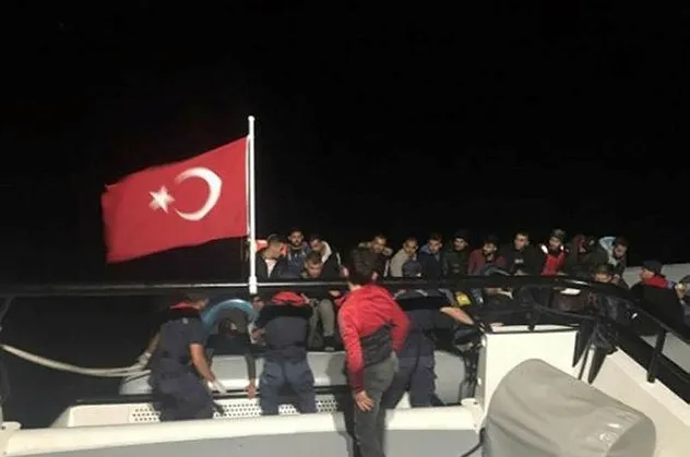 Son dakika: Bodrum açıklarında 82 kaçak göçmen yakalandı