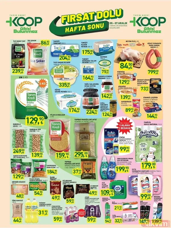 Tarım Kredi’de hafta sonu rüzgarı! 5-7 Aralık’tan itibaren tavuk, toz şeker, kuruyemişte büyük fırsatlar - 2