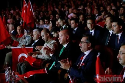 Başkan Recep Tayyip Erdoğan Gazileri ağırladı