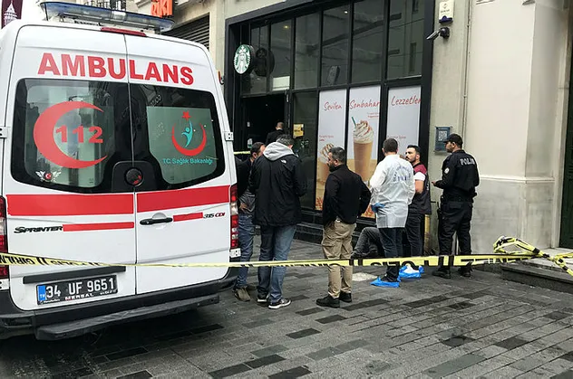 Son dakika: İstanbul Taksim'de şüpheli ölüm