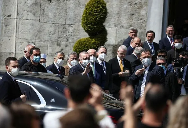 Başkan Erdoğan cuma namazını Ayasofya Camii'nde kıldı-4