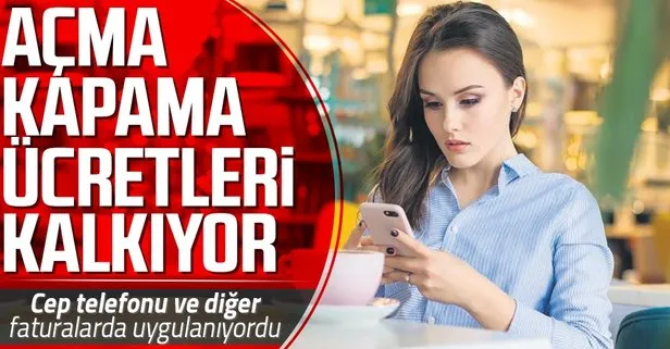 Cep masrafına son