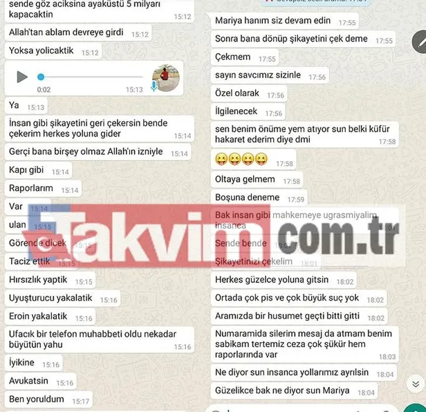 SON DAKİKA: Belarus asıllı avukat Maryia Konak'ı taciz eden hadsizden skandal tehdit: Arkamda başsavcı var-6