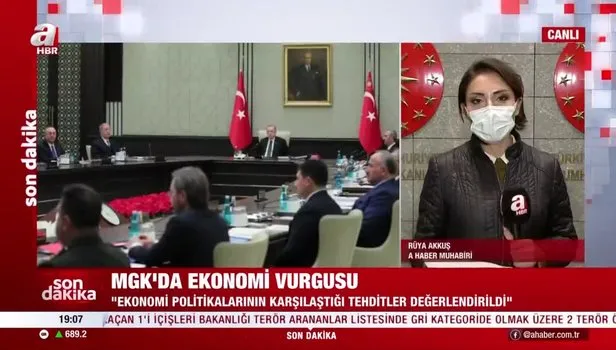 Son dakika: MGK'dan ekonomi vurgusu