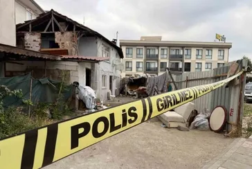 Çocuklarının evinde eski eşini katletti