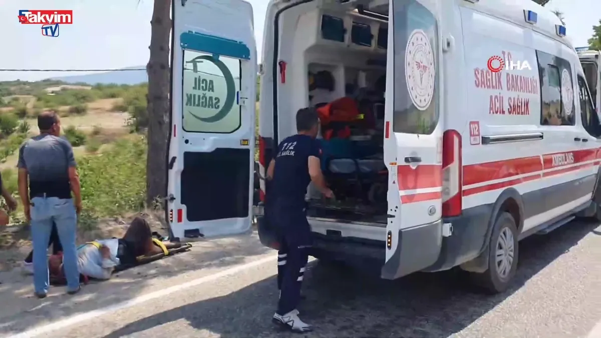 Otomobil ağaca çarptı: 1 ölü 4 yaralı
