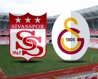 Sivasspor Galatasaray maçı ne zaman, saat kaçta? Sivasspor Galatasaray maçı kadrosu