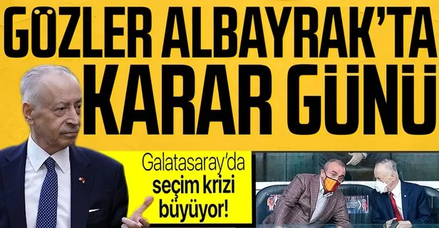 Galatasaray’da seçim krizi büyüyor! Tüm gözler Abdurrahim Albayrak’ta: İlk adım bugün