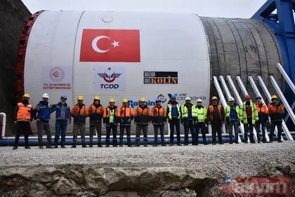 Dev projede rekor! Türkiye’nin en geniş TBM tünelinde ışık göründü