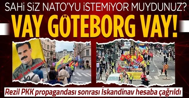 Göteborg’da PKK/PYD/YPG propagandası! İsveç’in Ankara Büyükelçiliği Geçici Maslahatgüzarı Dışişleri Bakanlığına çağrıldı