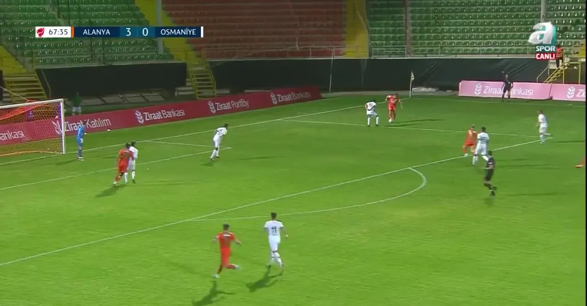 Alanyaspor 4-0 Osmaniyespor | Oğuz Aydın