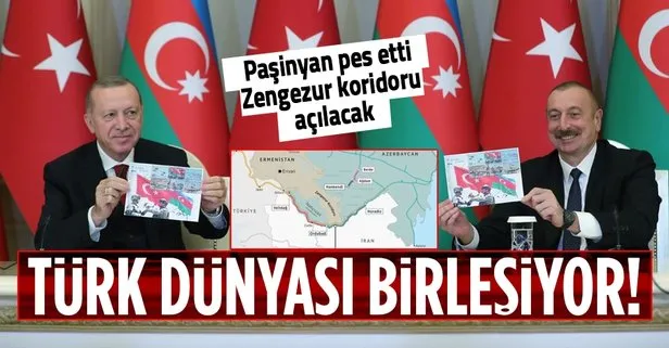 Ermenistan Başbakanı Paşinyan pes edip imzaladı: Türkiye-Nahçivan-Azerbaycan Zengezur koridoru ile Türk dünyası birleşiyor