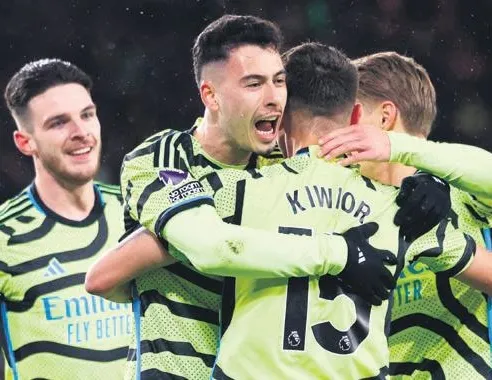 Arsenal durdurulamıyor
