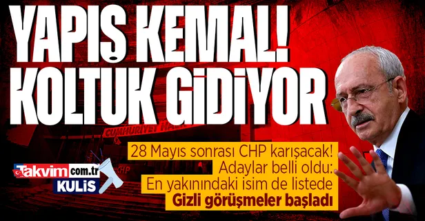CHP'de Kemal Kılıçdaroğlu ve ekibinden olağanüstü genel kurul hazırlığı! Adaylar belli oldu