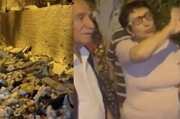 CHP'li belediye çöpleri sokağa döktü mahalleli isyan etti! İzmir'de Konak Belediyesi'nden skandal