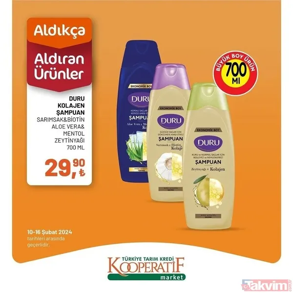 Tarım Kredi market 10-16 Şubat fiyat listesi! 41 üründe dev indirim! Peynir, 94.90 TL, Çay 54.90 TL, 6'lı kağıt havlu 54.90 TL... - 28