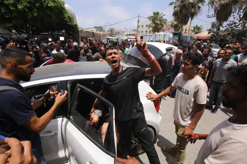 Katil İsrail'in avukatı ABD Başkanı Joe Biden'dan Gazze'de ateşkes açıklaması: Yakın gelecekte beklemiyorum-9