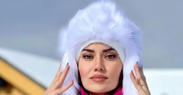 "Karlar kraliçesi Fahriye" | Kayak şıklığı takipçilerinden tam not aldı!